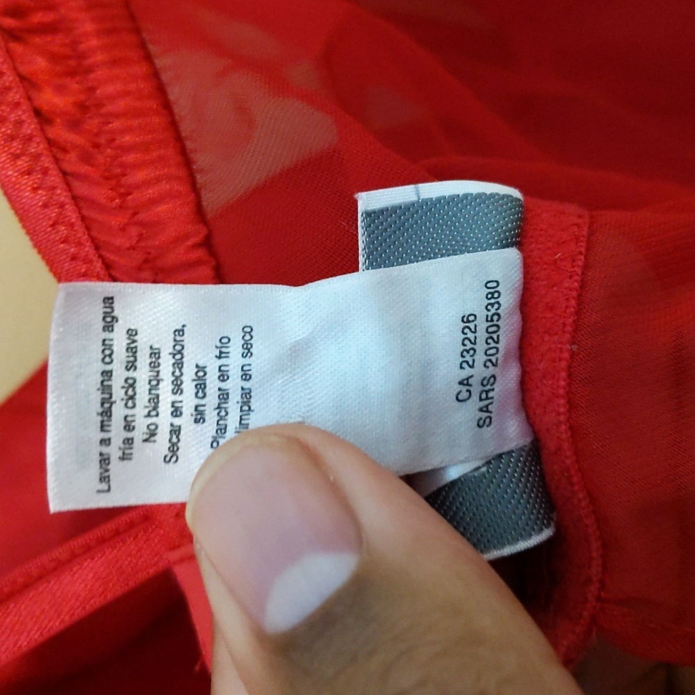 La Senza| Valentine Red Baby Doll Camisole - Picture 8 of 12